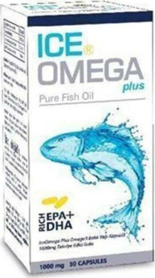 Ice Omega Plus 1000Mg 30 Kapsül