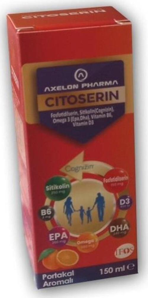 Citoserin Sıvı Şurup 150 Ml Portakal Aromalı
