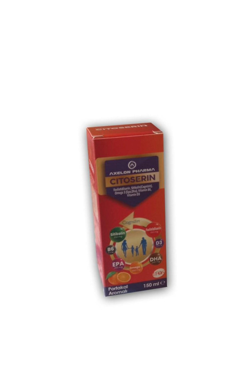 Citoserin Sıvı Şurup 150 ML Portakal Aromalı