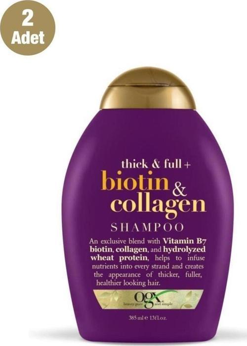 Biotin - Collagen Şampuan 385 Ml X2