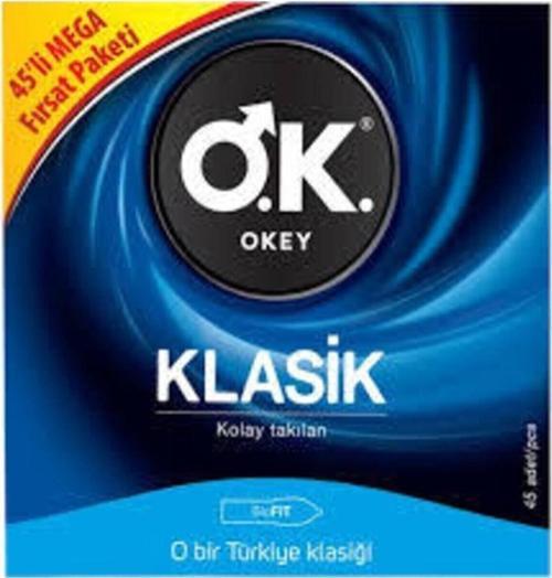 O.K. Klasik 45'Li Prezervatif Avantaj Paketi