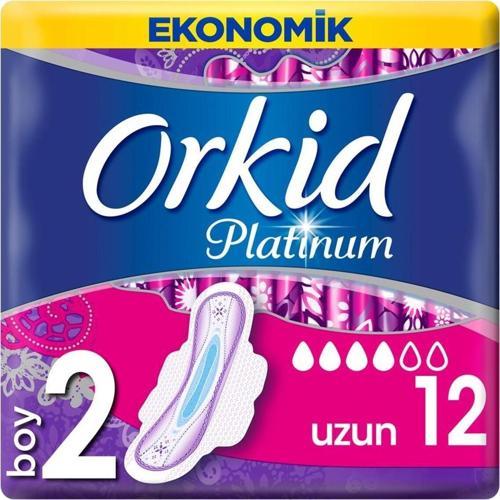 Platinum Uzun Ekonomik Paket Hijyenik Ped 12 Li