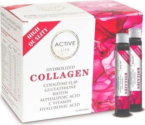 Active Life Kollagen İçeren Takviye Edici Gıda 14X40Ml Flakon