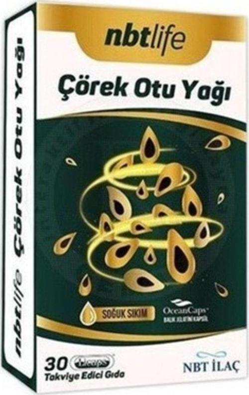Nbt Life Çörekotu Yağı 30 Kapsül