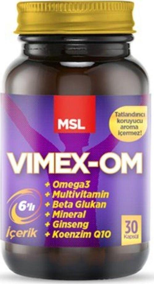 Msl Vimex-Om 30 Kapsül