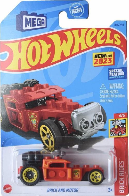 HW Brick and Motor Tekli Araba Kolleksiyon Serisi 1:64