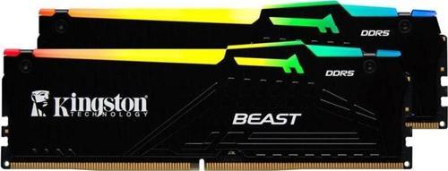 Beast RGB 64GB (2x32GB) DDR5 6000MHZ CL30 Siyah Ram-KF560C30BBEAK2-64TR