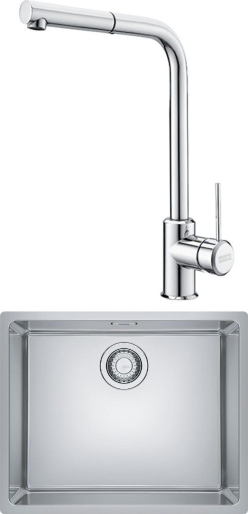 Maris Mrx 110-50 Eviye, Sirius Spiralli Inox Armatür Seti