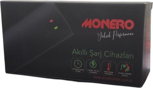 60V (50-80AH) ŞARJ CİHAZI EBIKE (DEVRE KESİCİLİ) - MONERO