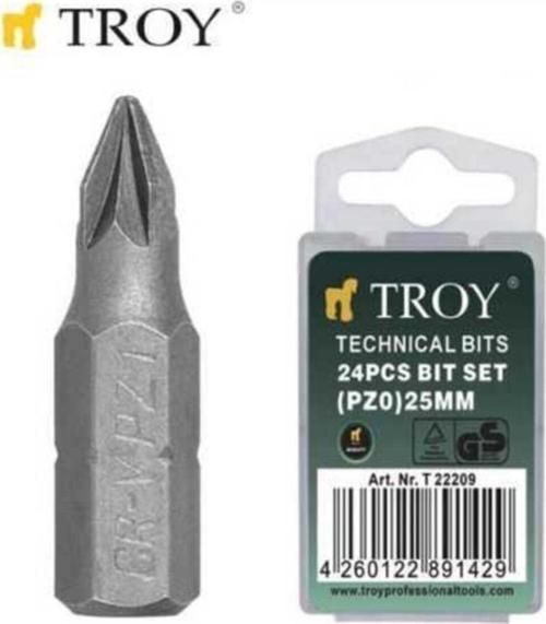 22209 Bits Uç Seti (Pz0X25 mm. 24 Adet)