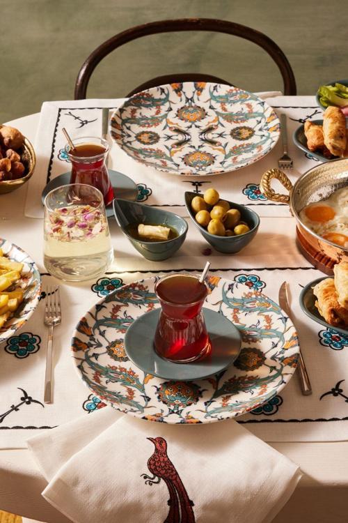Flevo Porselen 26 Parça 6 Kişilik Kahvaltı/servis Takımı