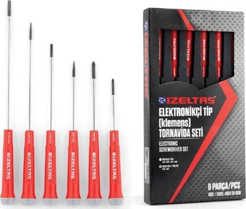 Elektronikçi Tip (Klemens) Tornavida Seti (6 Parça) 4500 00 8106