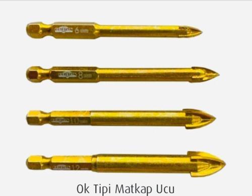 Ok Tipi Matkap Ucu 12 mm