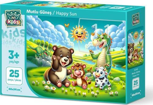 Art Çocuk Mutlu Güneş 25 Parça Puzzle