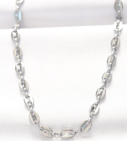 316L Çelik Silver Renk Gemici Zincir Kolye