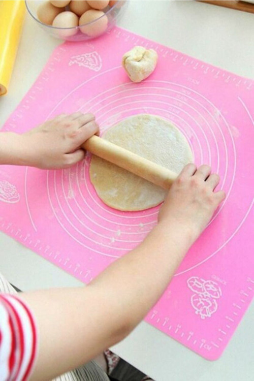 40X50 Cm Büyük Boybüyük Boy Silikon Hamur Açma Matı
