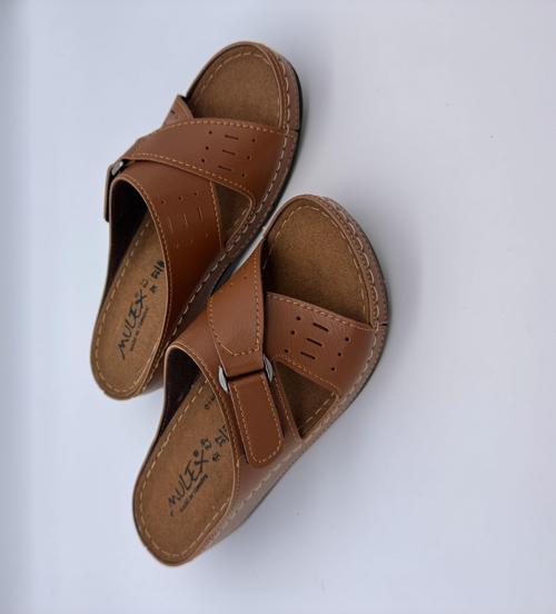 1858 Mulex Çapraz Askılı, Tek Çıtlı, Ayarlanabilir Ortopedik Terlik