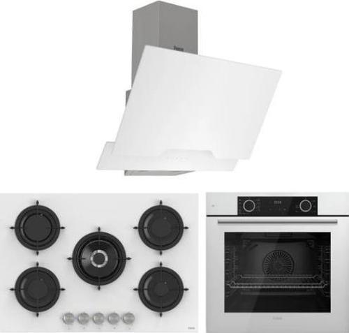 Fryart Rs Serisi Beyaz Ankastre Cam Set D064 + RS036 + XE63CB