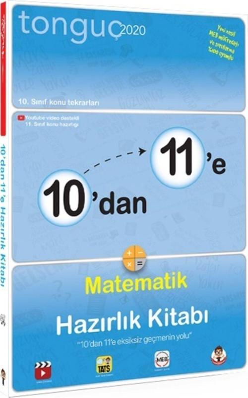 Tonguç Akademi Yayınları 10'dan 11'e Matematik Hazırlık Kitabı