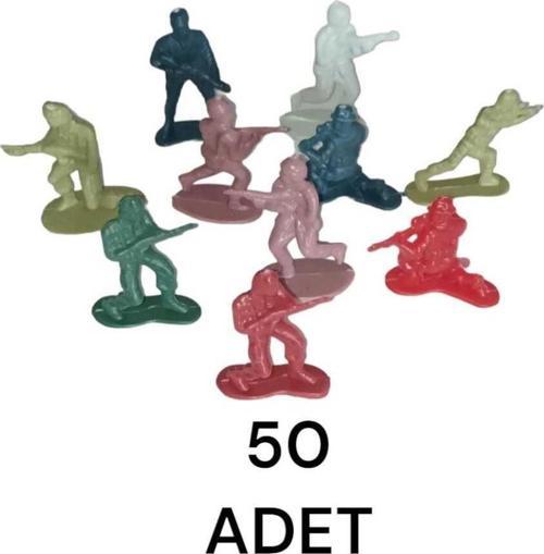 50 adet oyuncak asker