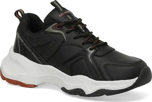 KINETIX 4W MILENA PU W 4PR UNISEX SPOR AYAKKABI SIYAH,KIREMIT 36/40 SIYAH - KIREMIT