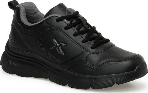 KINETIX 3W SUOMY PU W 3PR BAYAN SPOR AYAKKABI SIYAH,GRI 36/40 Siyah - Gri