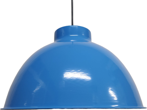 Metal Mavi Beyaz Retro Dekoratif Kafe Mutfak Sarkıt Avize