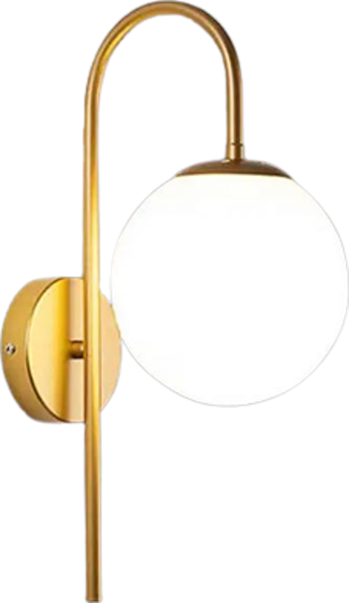 Ryslight Eskitme Kaplama Modern Opal Camlı Dekoratif Rustik Duvar  Aplik