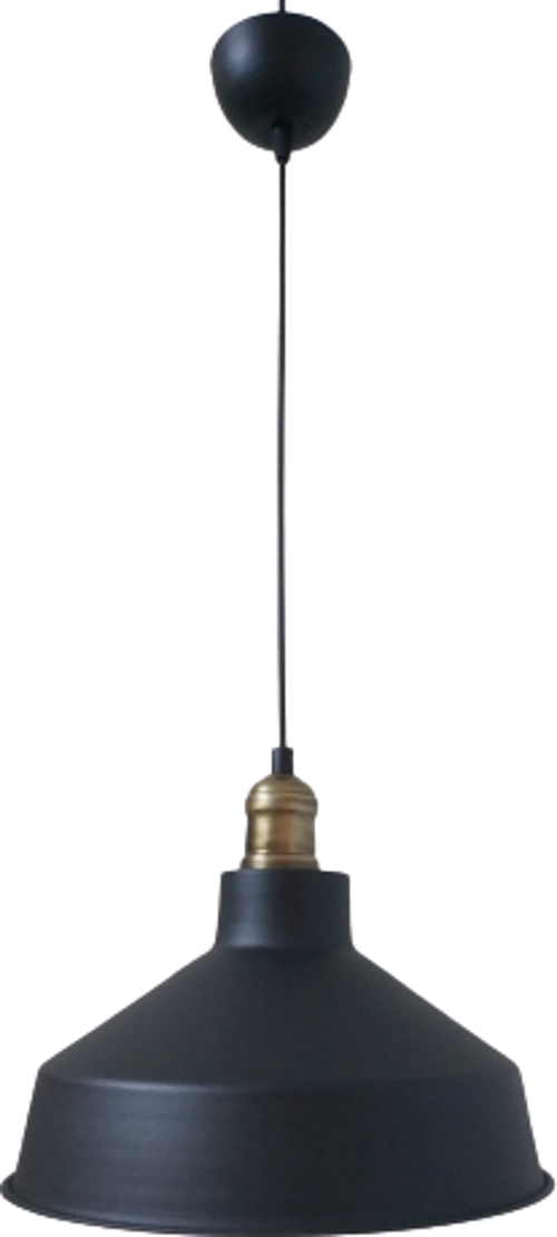 Rys Retro Metal Siyah Dekoratif Eskitme Duylu Kafe Siyah İçi Siyah Mutfak Avize Çap:30 cm