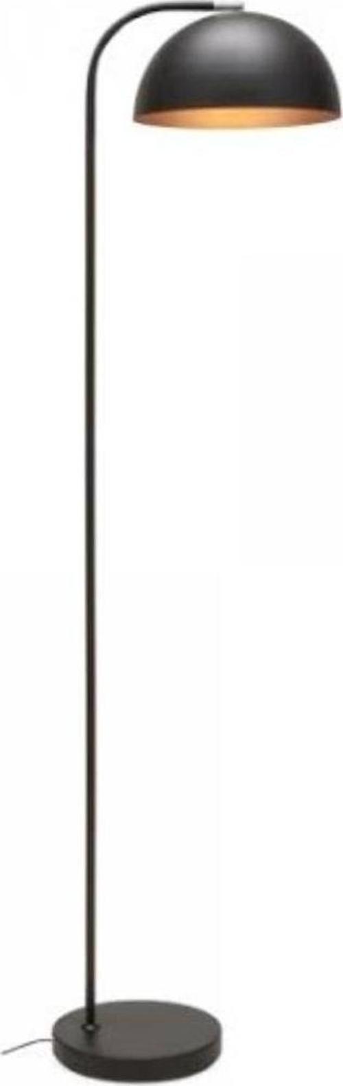 Retro Metal Siyah Dekoratif Köşe Lambası Lambader Hareketli Başlık çap:40 cm