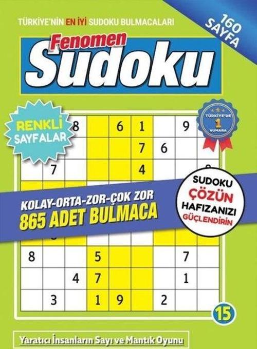 Fenomen Sudoku Bulmaca - 15