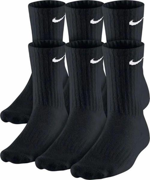 Unisex Siyah 6 lı Çorap Seti - SX5171-010