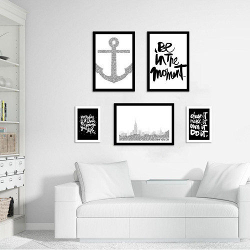 Tablolife Be İn The Moment Çerçeveli Poster Seti
