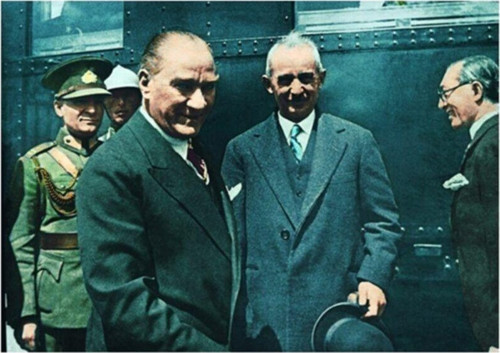 Mustafa Kemal Atatürk Kanvas Tablo Atge-045-F