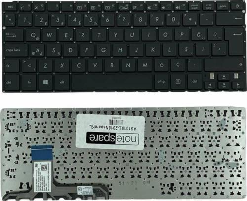 Asus Zenbook UX305FA-ASM1 Uyumlu Laptop Klavye Siyah TR