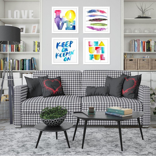 Tablolife Love Beautiful Çerçeveli Poster Seti