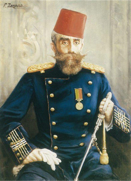 Mahmut Şevket Paşa Kanvas Tablo