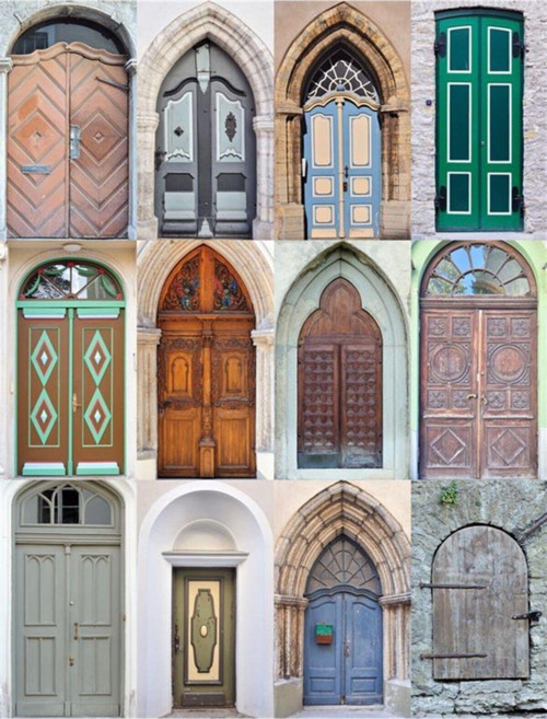 12 Kapı Kanvas Tablo