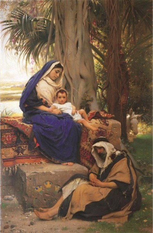 Öğle Uykusu Kanvas Tablo