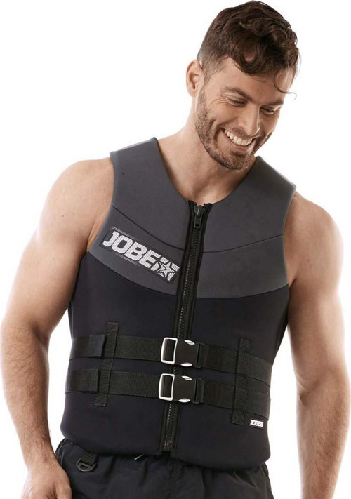 Neopren Erkek Can Yeleği Siyah-Gri M