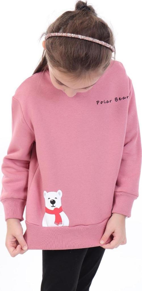 Toontoy Kız Bebek Baskılı Sweatshirt
