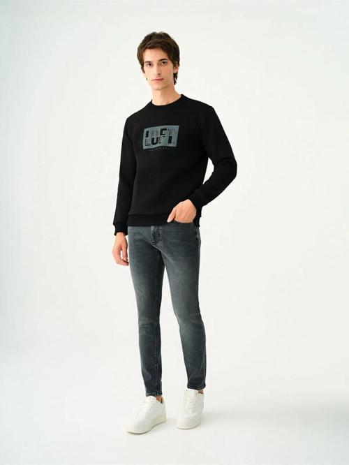 Smoked Grey Wash Erkek Jean Pantolon LF2037012