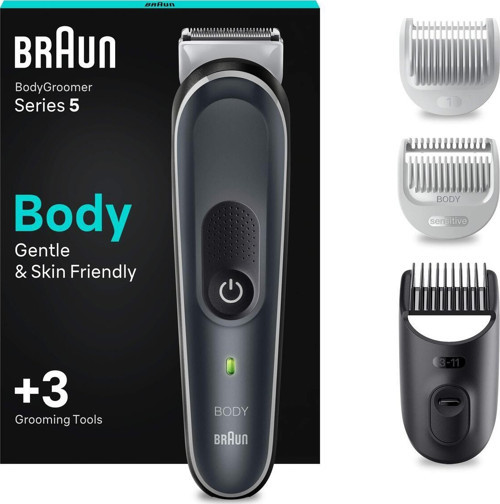 Bodygroomer 5 Bg 5340 Skinshield Teknolojisi, 3 Ek Parçalı Vücut Bakım Seti