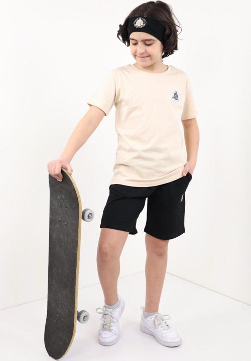 Toontoy Erkek Çocuk Baskılı Üçlü Şortlu Takım