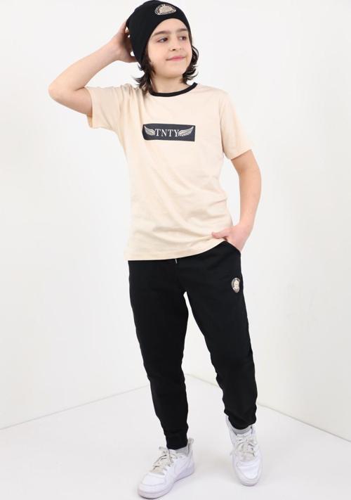 Toontoy Erkek Çocuk Baskılı Üçlü Eşofman Takım