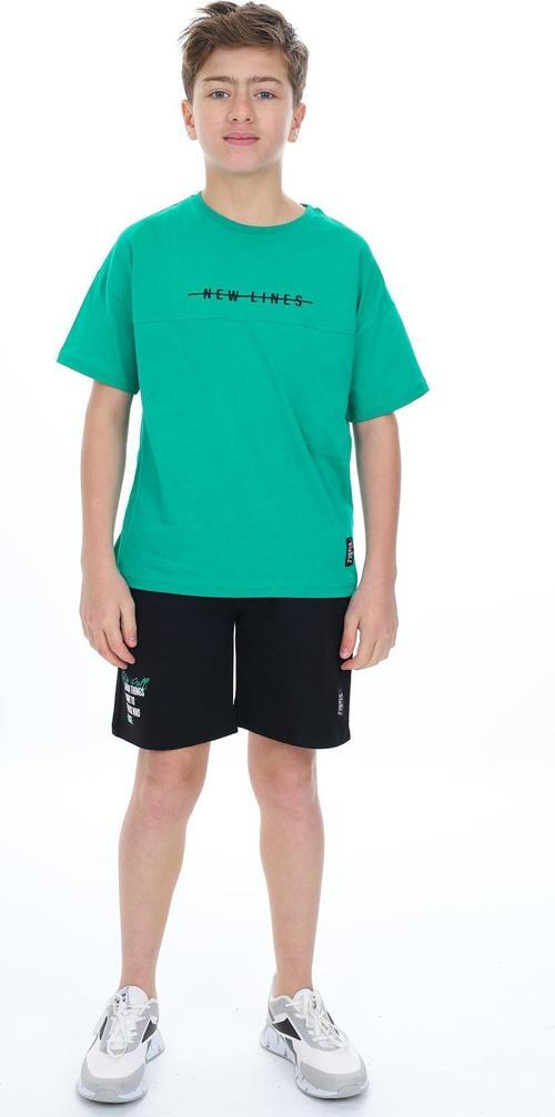 Toontoy Erkek Çocuk Baskılı Şortlu Takım