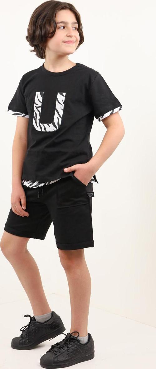 Toontoy Erkek Çocuk Nakışlı Şortlu Takım