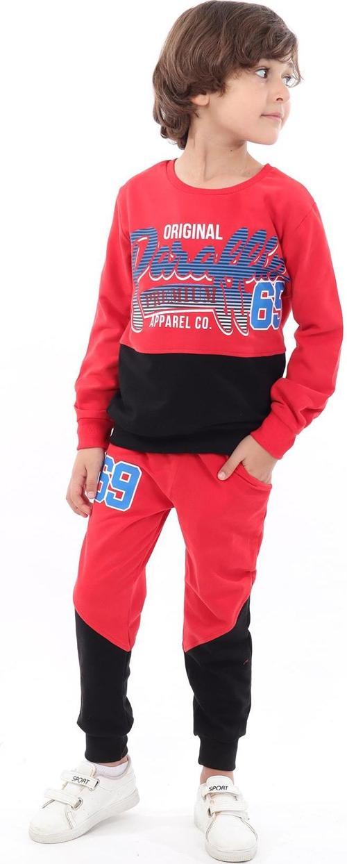 Toontoy Erkek Çocuk 69 Baskılı İçi Pamuklu Eşofman Takım