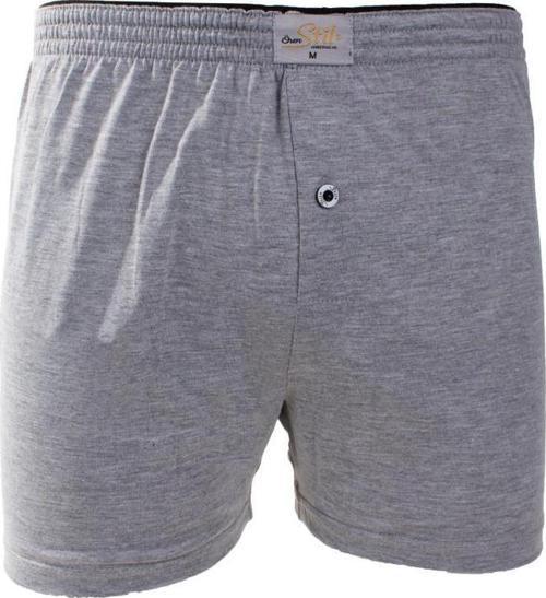 44-7000 GRİ 4'LÜ PAKET ERKEK  HAVLU BEL PAMUKLU BOXER
