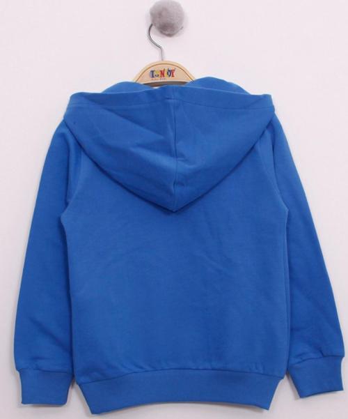 Toontoy Erkek Çocuk Pullu U.S.A Bayraklı Nakışlı Sweatshirt